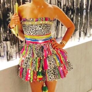 LAS NOCHES IBIZA MINI DRESS
